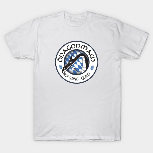 Oktoberfest Dragonmaw Blue T-Shirt by obeytheg1ant